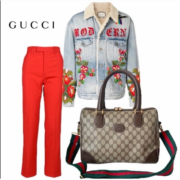 Gucci Boston Supreme crossbody bag